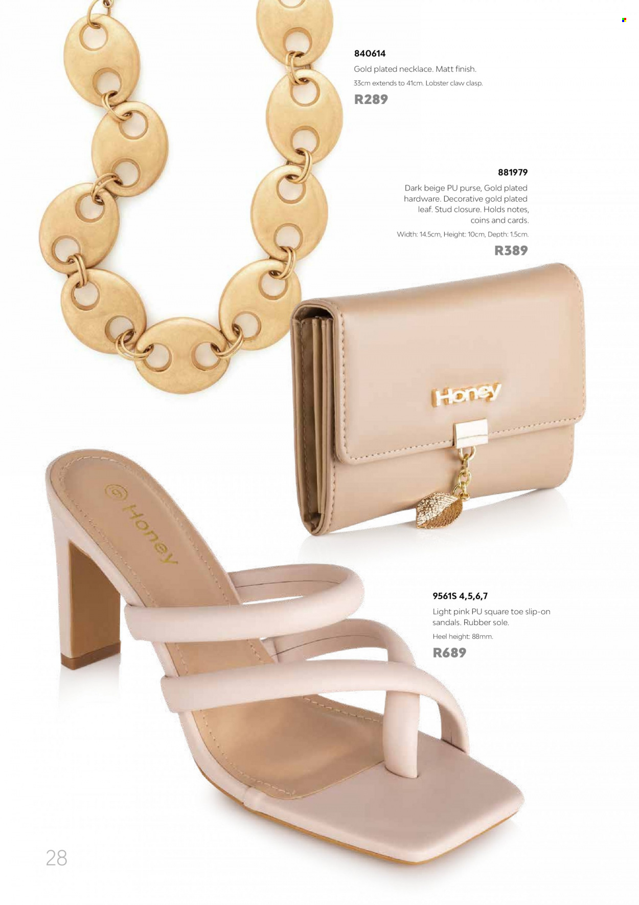 Honey specials. Page 30