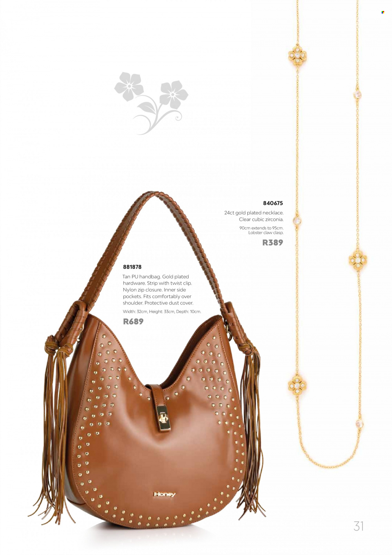 Honey specials. Page 33