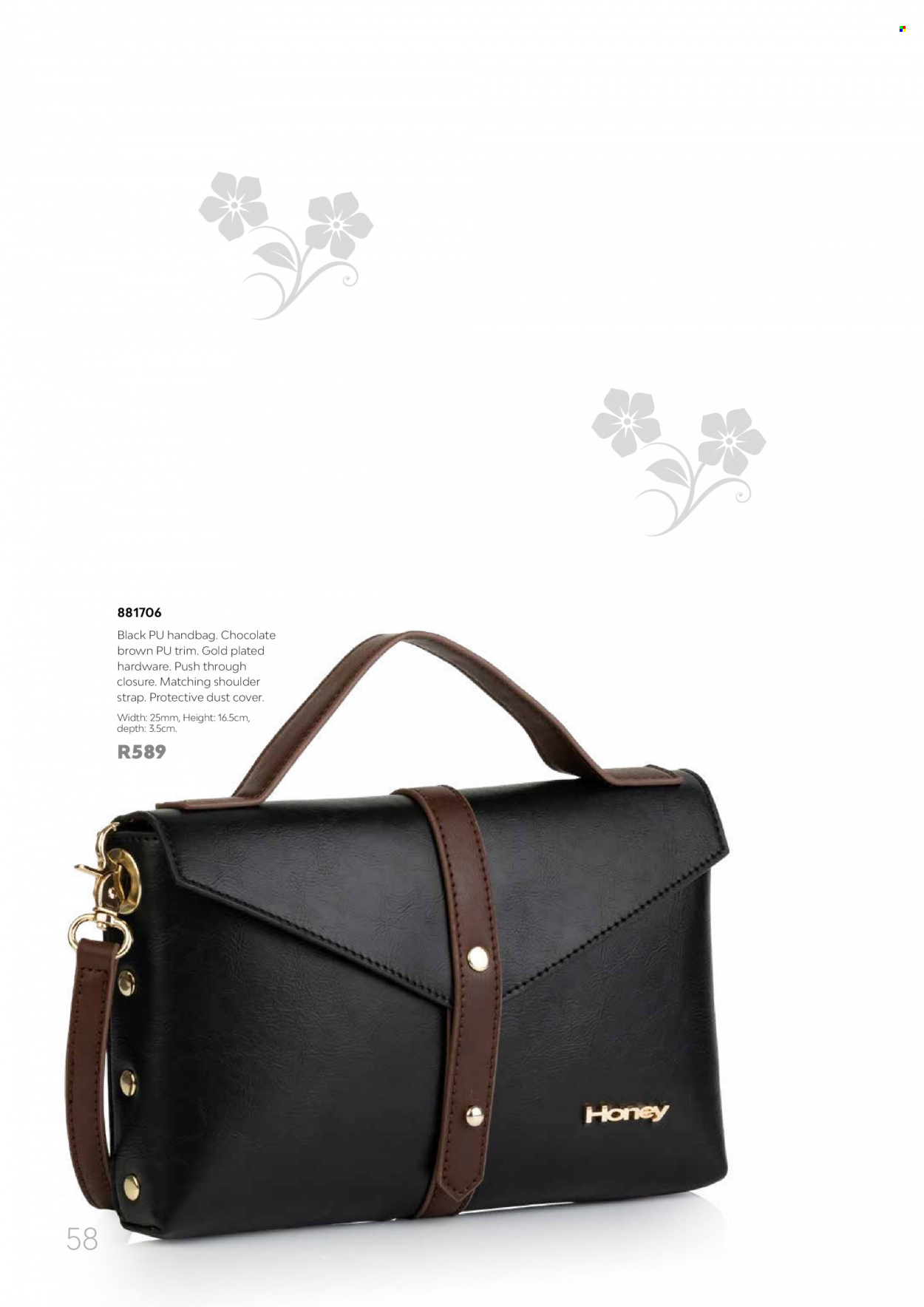 Honey specials. Page 60