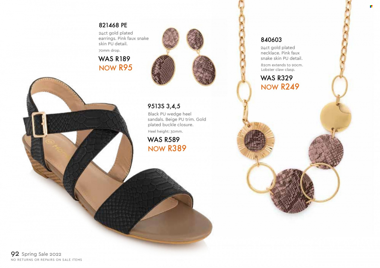 Honey specials. Page 94