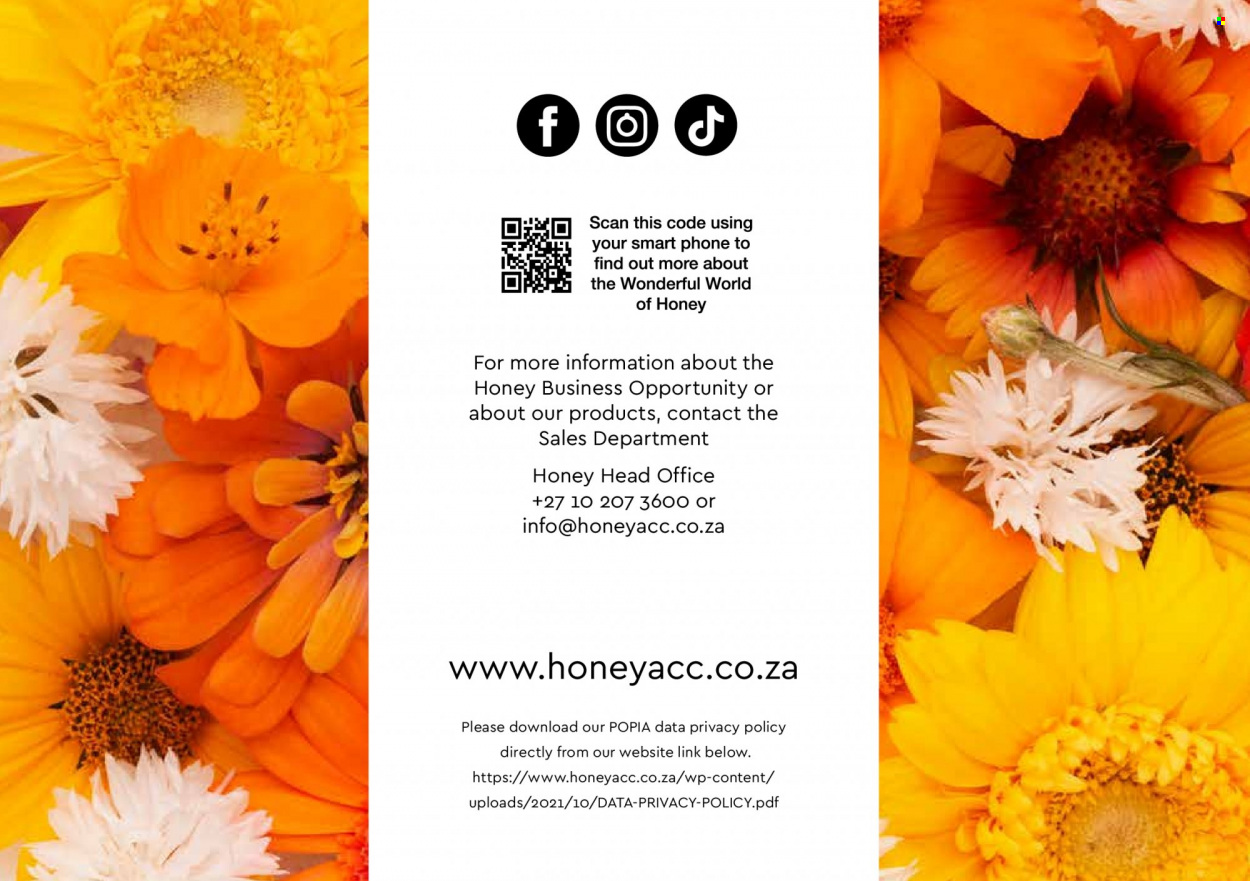 Honey specials. Page 164