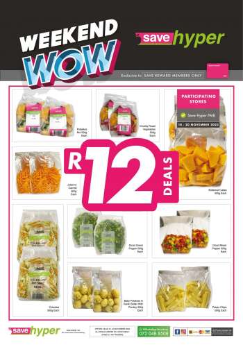 Save hyper catalogue  - 18/11/2022 - 20/11/2022.