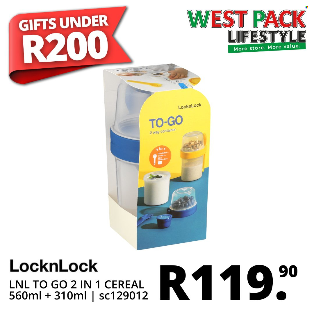 West Pack Lifestyle specials. Page 10