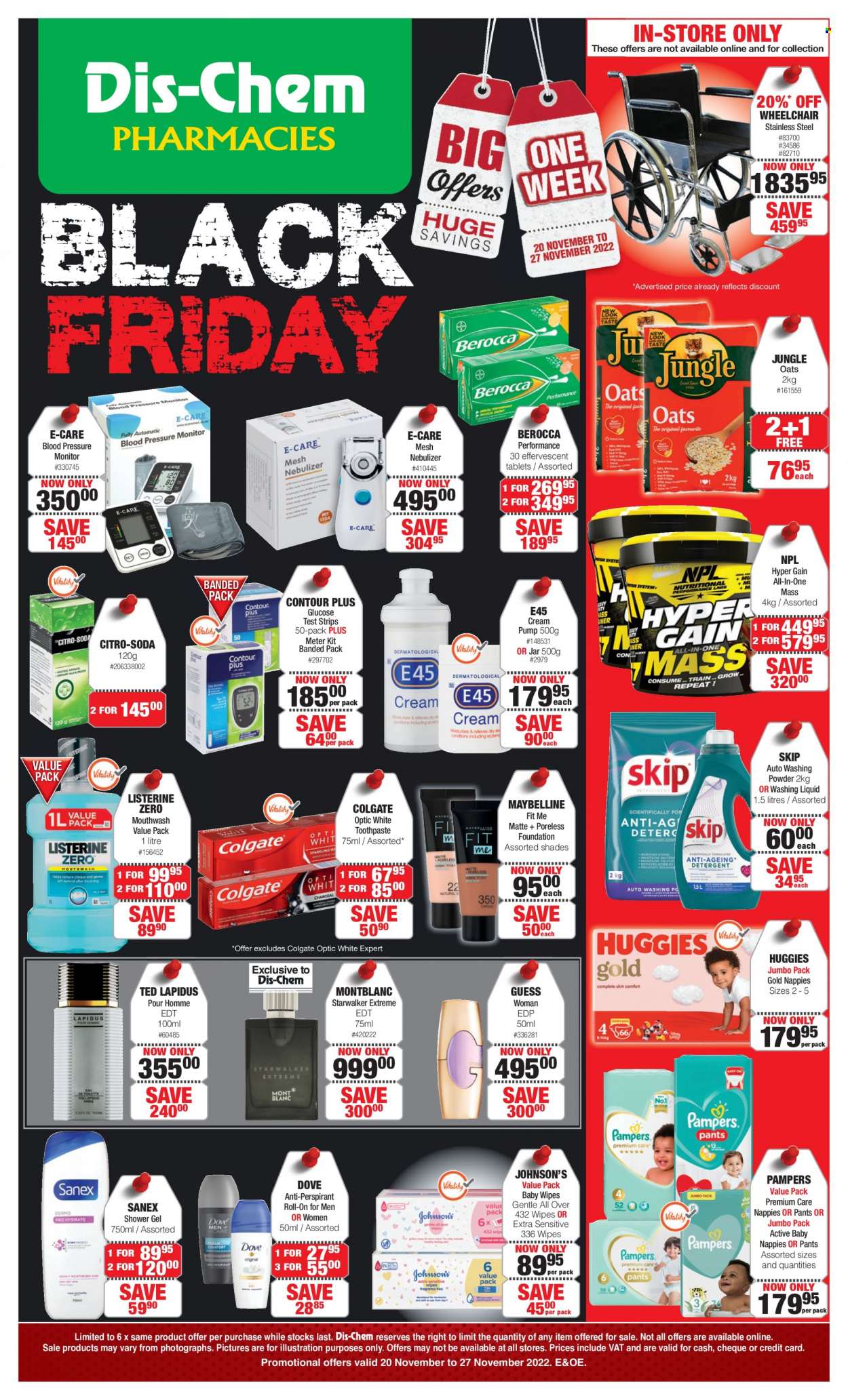 Dis-Chem specials - 20/11/2022 - 27/11/2022. Page 1