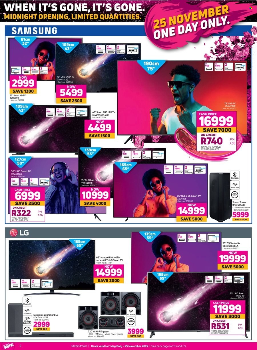 Game specials - 25/11/2022 - 25/11/2022. Page 2