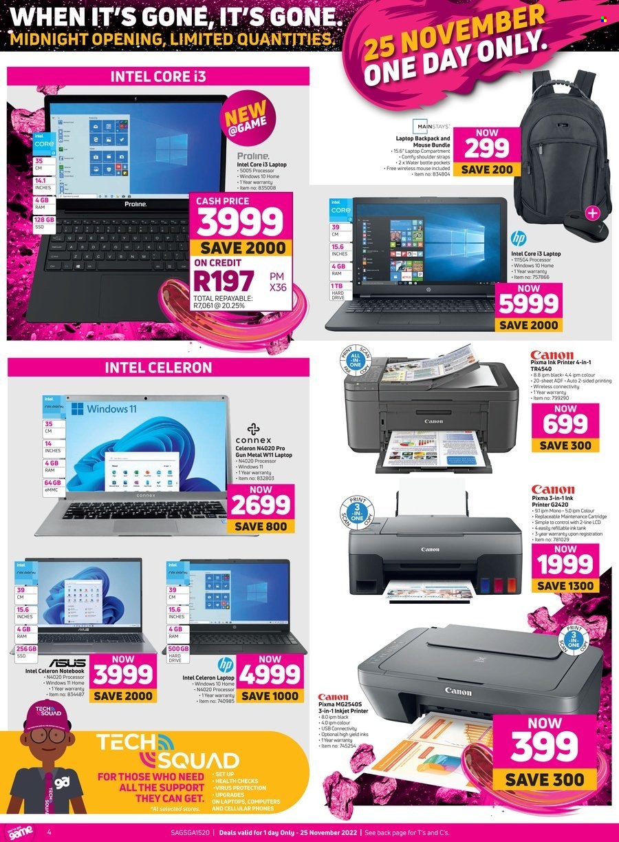 Game specials - 25/11/2022 - 25/11/2022. Page 4