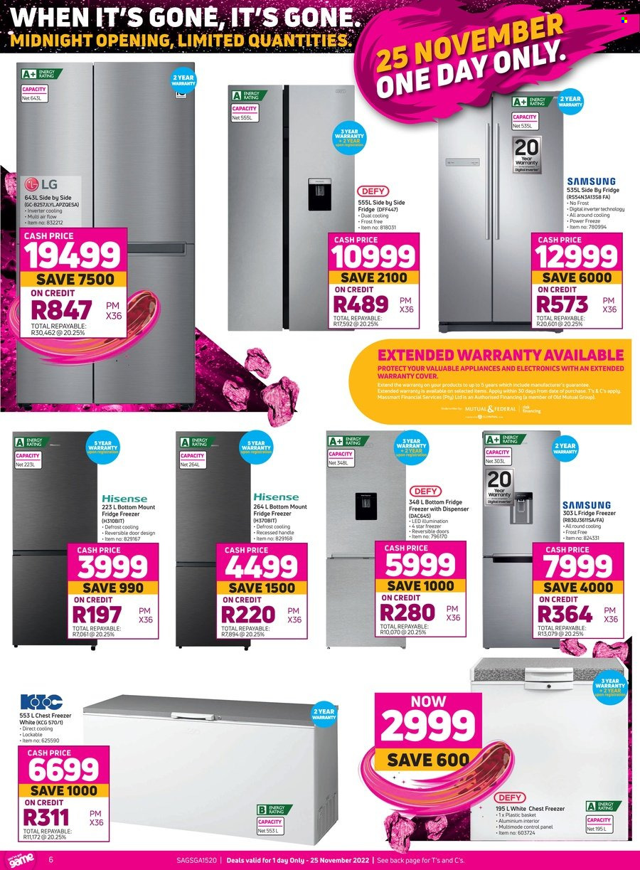 Game specials - 25/11/2022 - 25/11/2022. Page 6