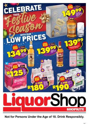 Shoprite catalogue  - 21/11/2022 - 11/12/2022.
