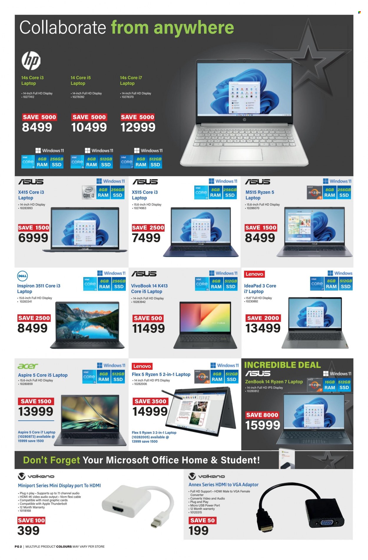Incredible Connection specials - 21/11/2022 - 28/11/2022. Page 2