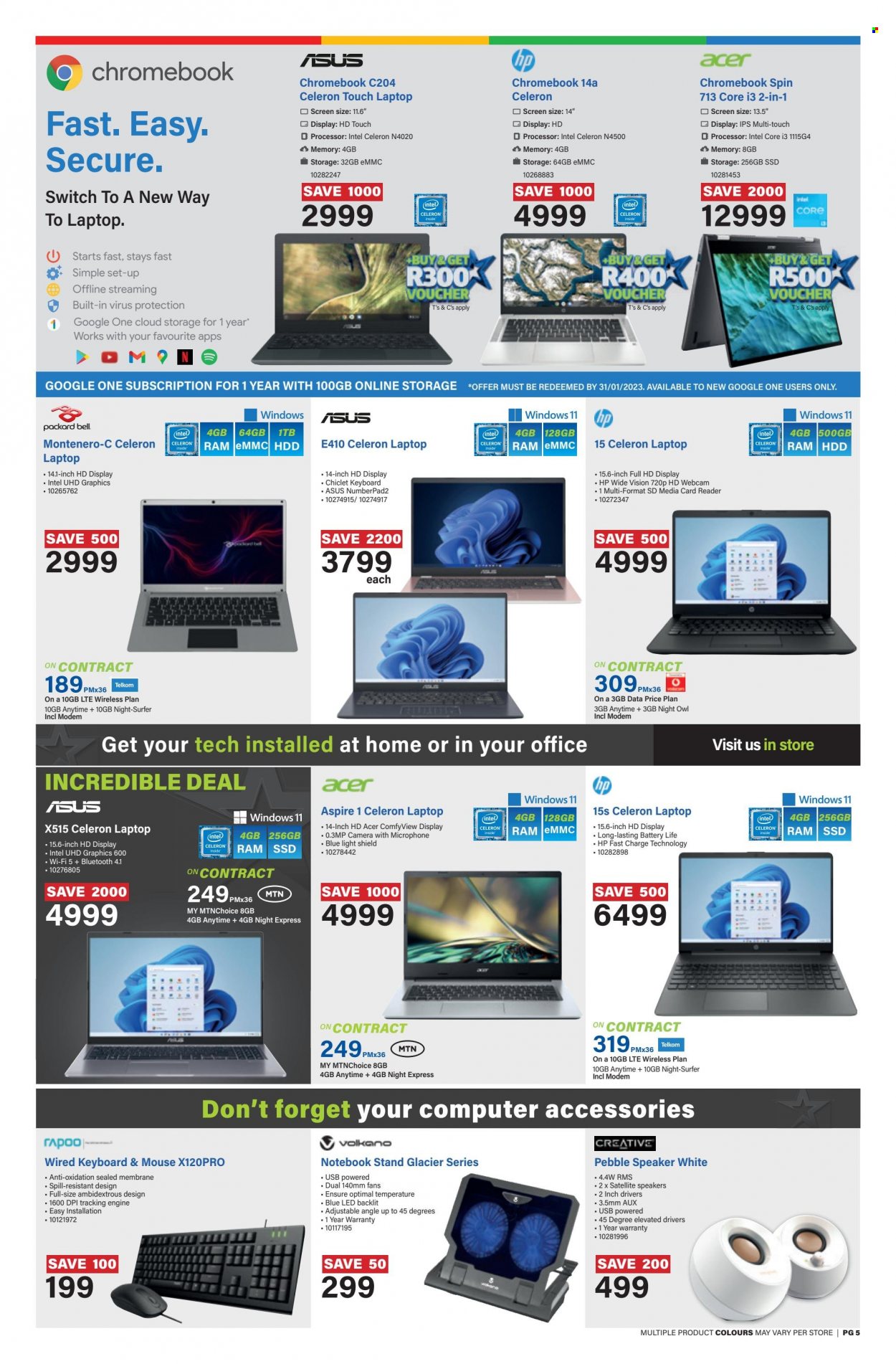 Incredible Connection specials - 21/11/2022 - 28/11/2022. Page 5