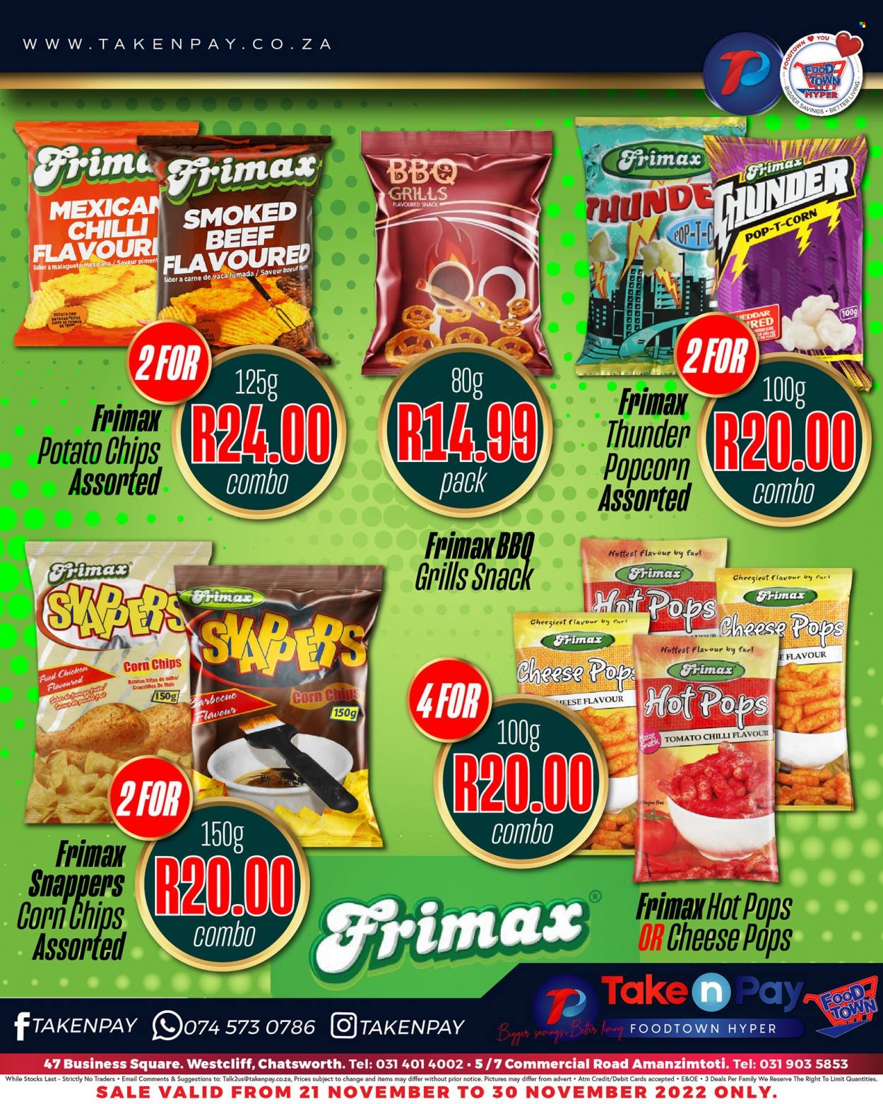 Take n Pay specials - 21/11/2022 - 30/11/2022. Page 1