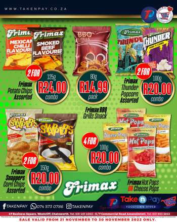 Take n Pay catalogue  - 21/11/2022 - 30/11/2022.