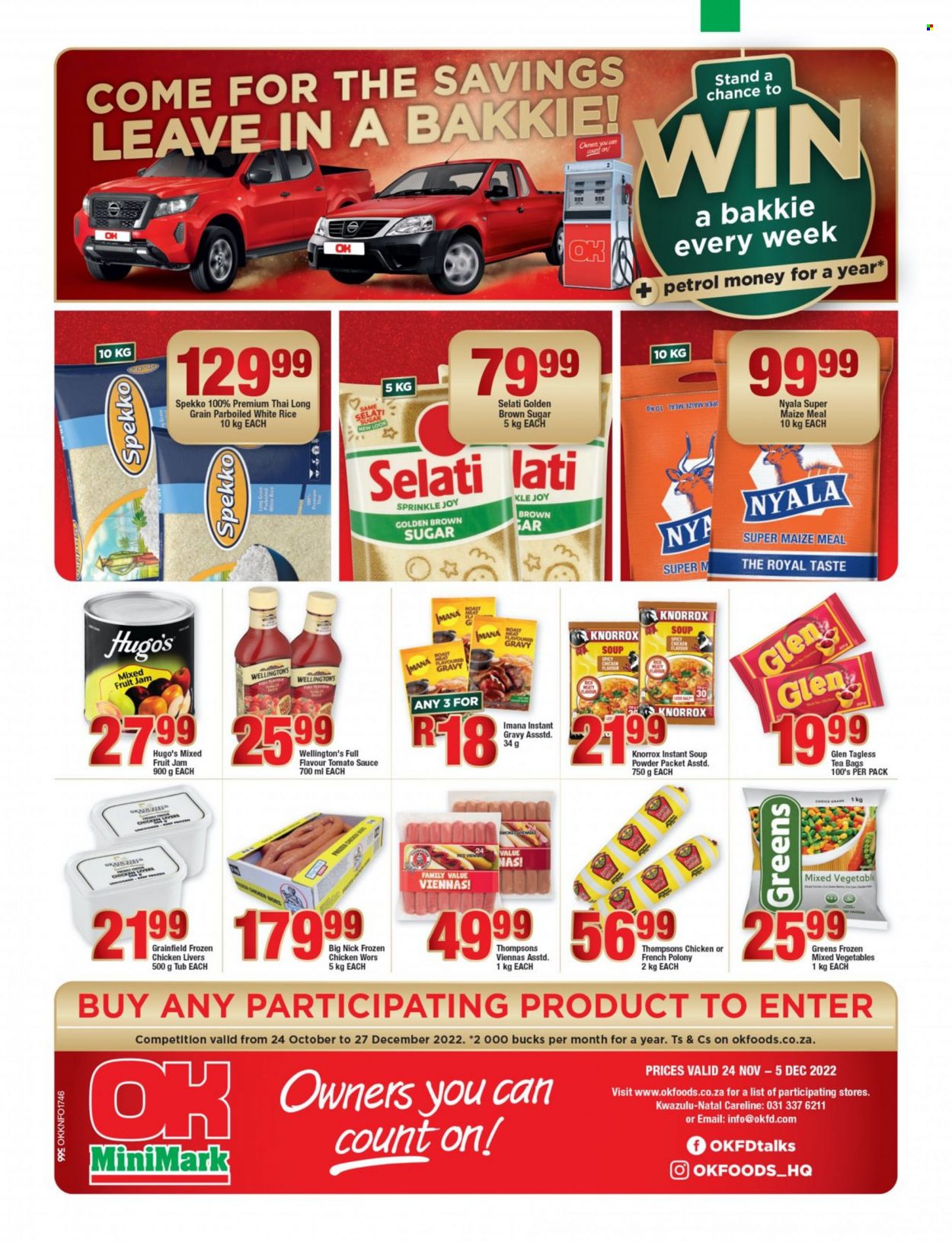 OK Foods specials - 24/11/2022 - 05/12/2022. Page 1