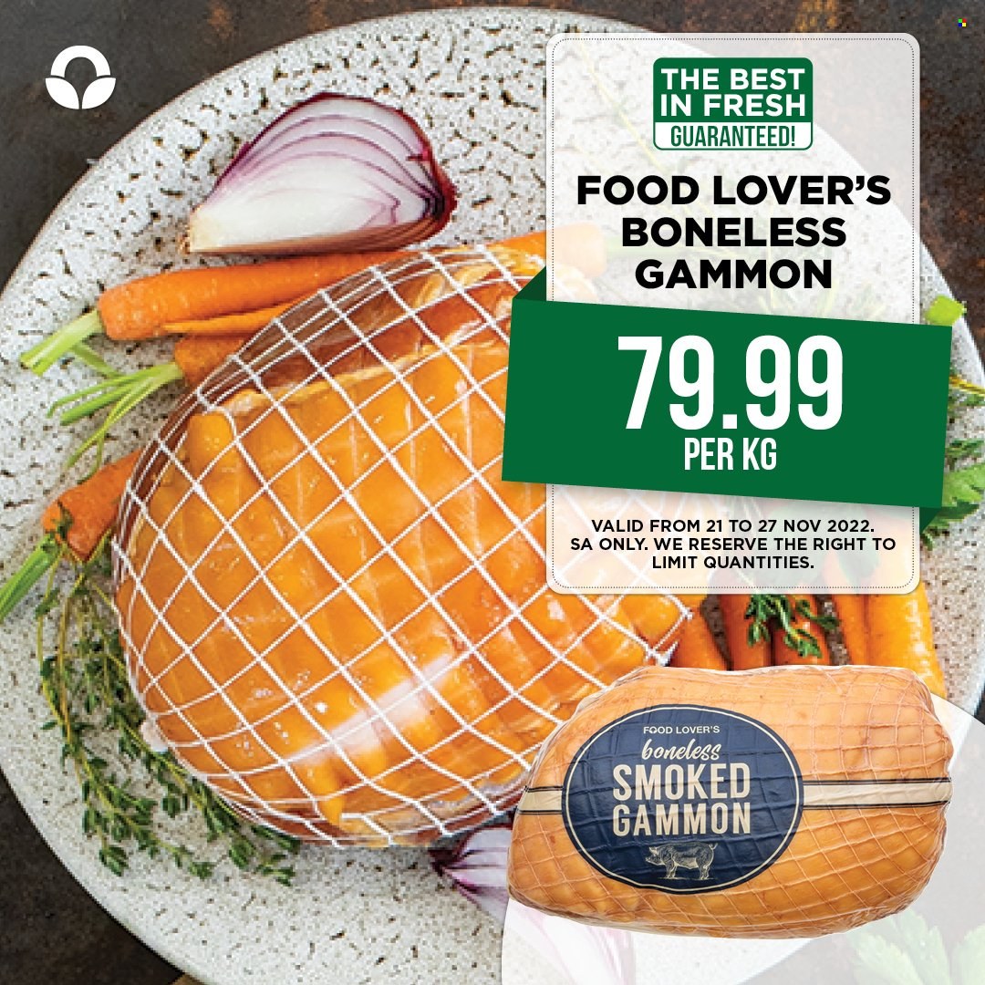 Food Lover's Market specials - 21/11/2022 - 27/11/2022. Page 1