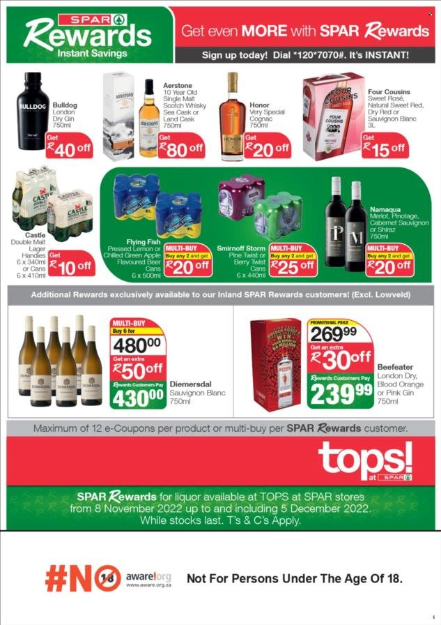 TOPS at SPAR specials - 22/11/2022 - 05/12/2022. Page 8
