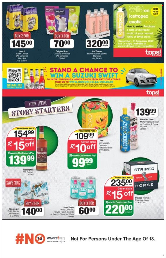 TOPS at SPAR specials - 22/11/2022 - 05/12/2022. Page 7