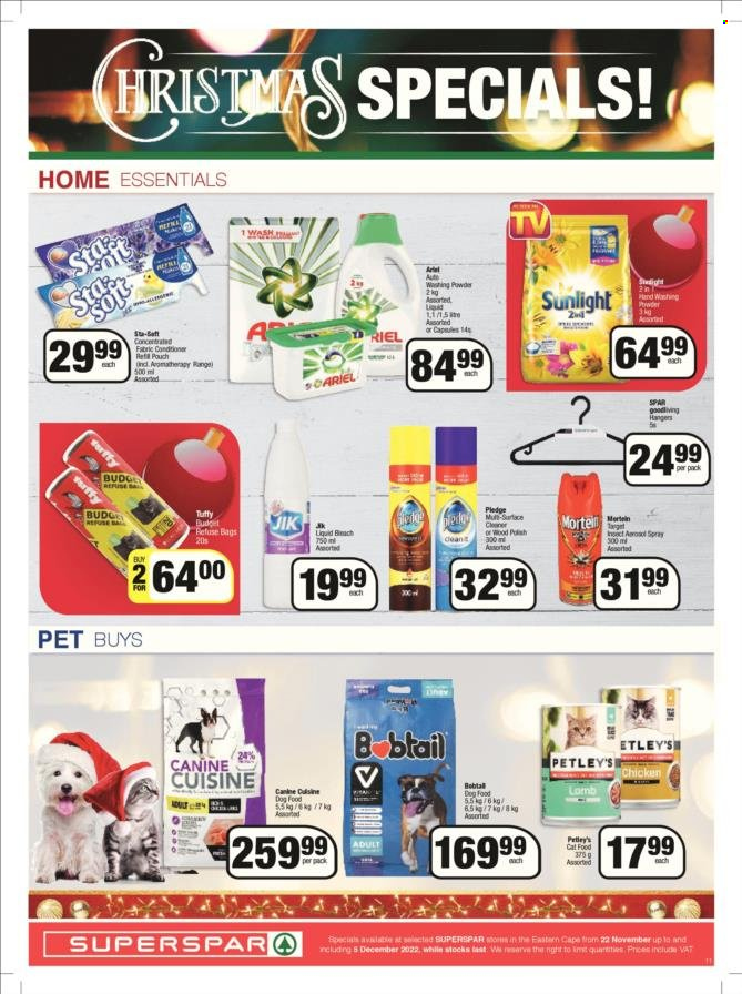SPAR specials - 22/11/2022 - 05/12/2022. Page 11