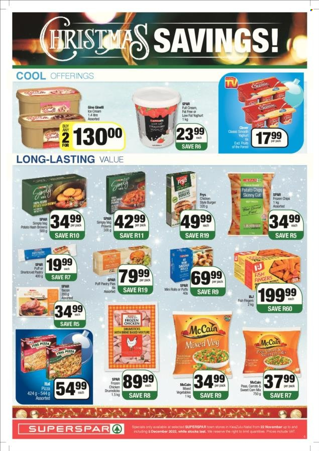 SPAR specials - 22/11/2022 - 05/12/2022. Page 1