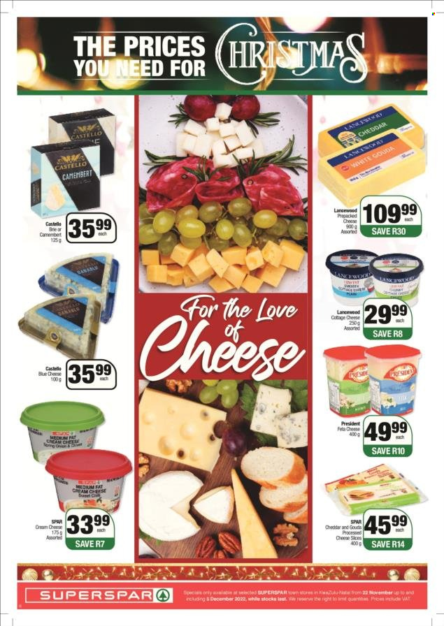 SPAR specials - 22/11/2022 - 05/12/2022. Page 19