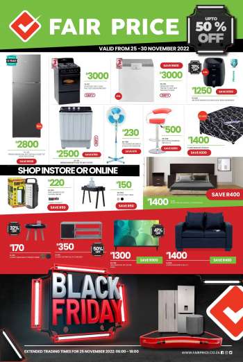 Fair Price catalogue  - 25/11/2022 - 30/11/2022.