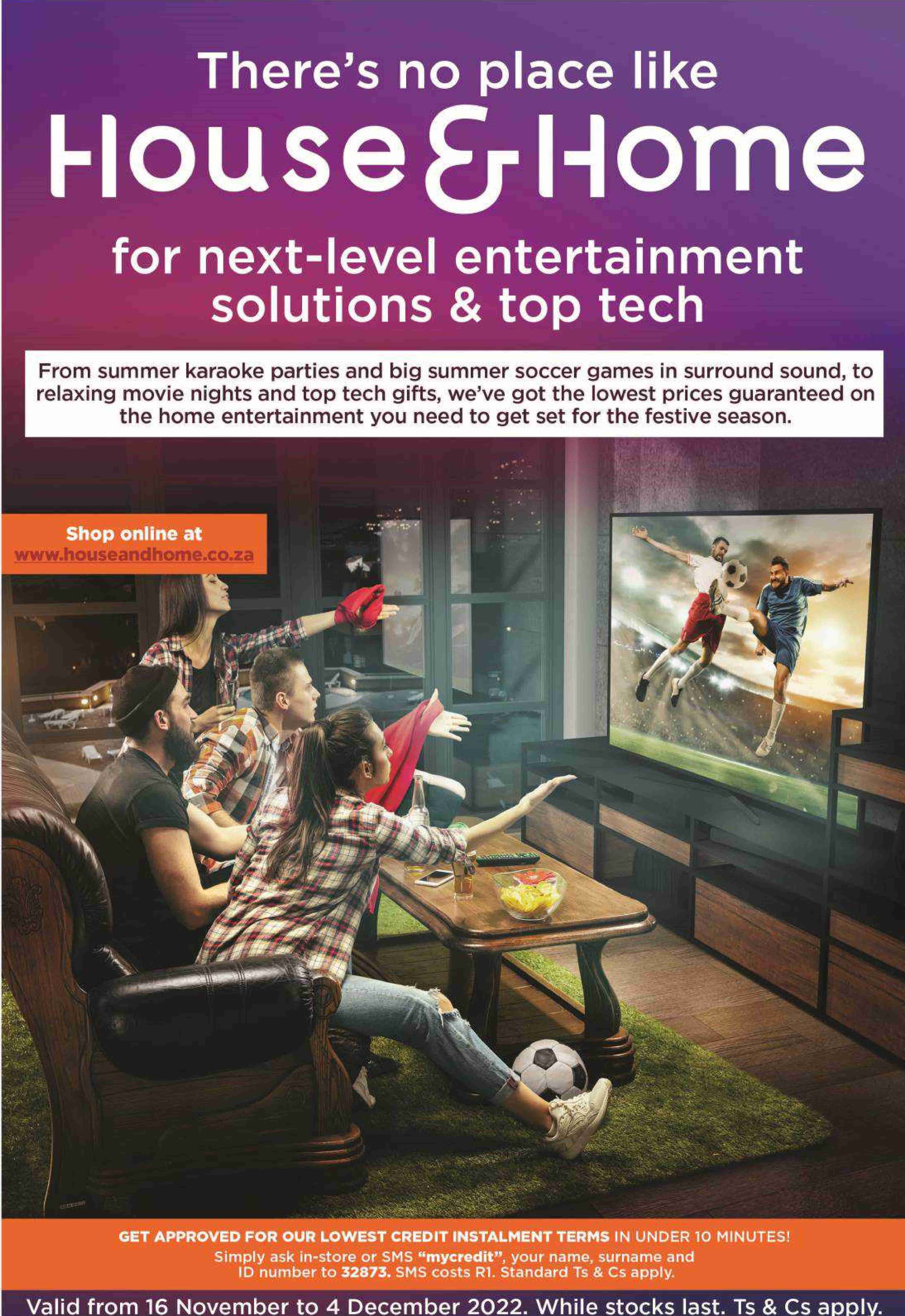 House & Home specials - 16/11/2022 - 04/12/2022. Page 1