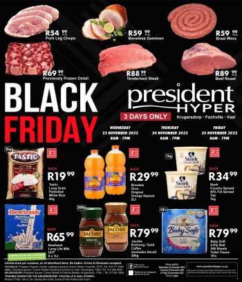 President Hyper catalogue  - 23/11/2022 - 25/11/2022.