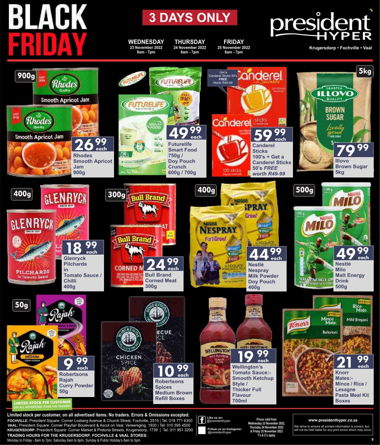 President Hyper specials - 23/11/2022 - 25/11/2022. Page 9