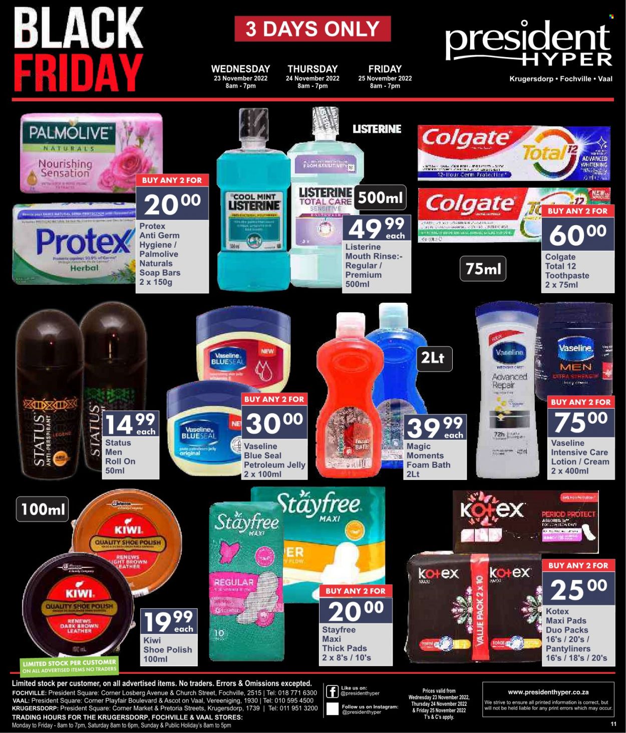 President Hyper specials - 23/11/2022 - 25/11/2022. Page 11