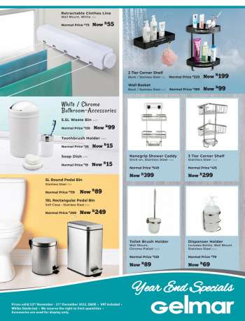 Gelmar catalogue  - 22/11/2022 - 31/12/2022.
