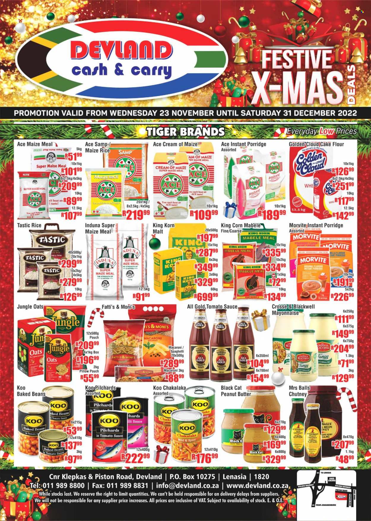 Devland specials - 23/11/2022 - 31/12/2022. Page 1