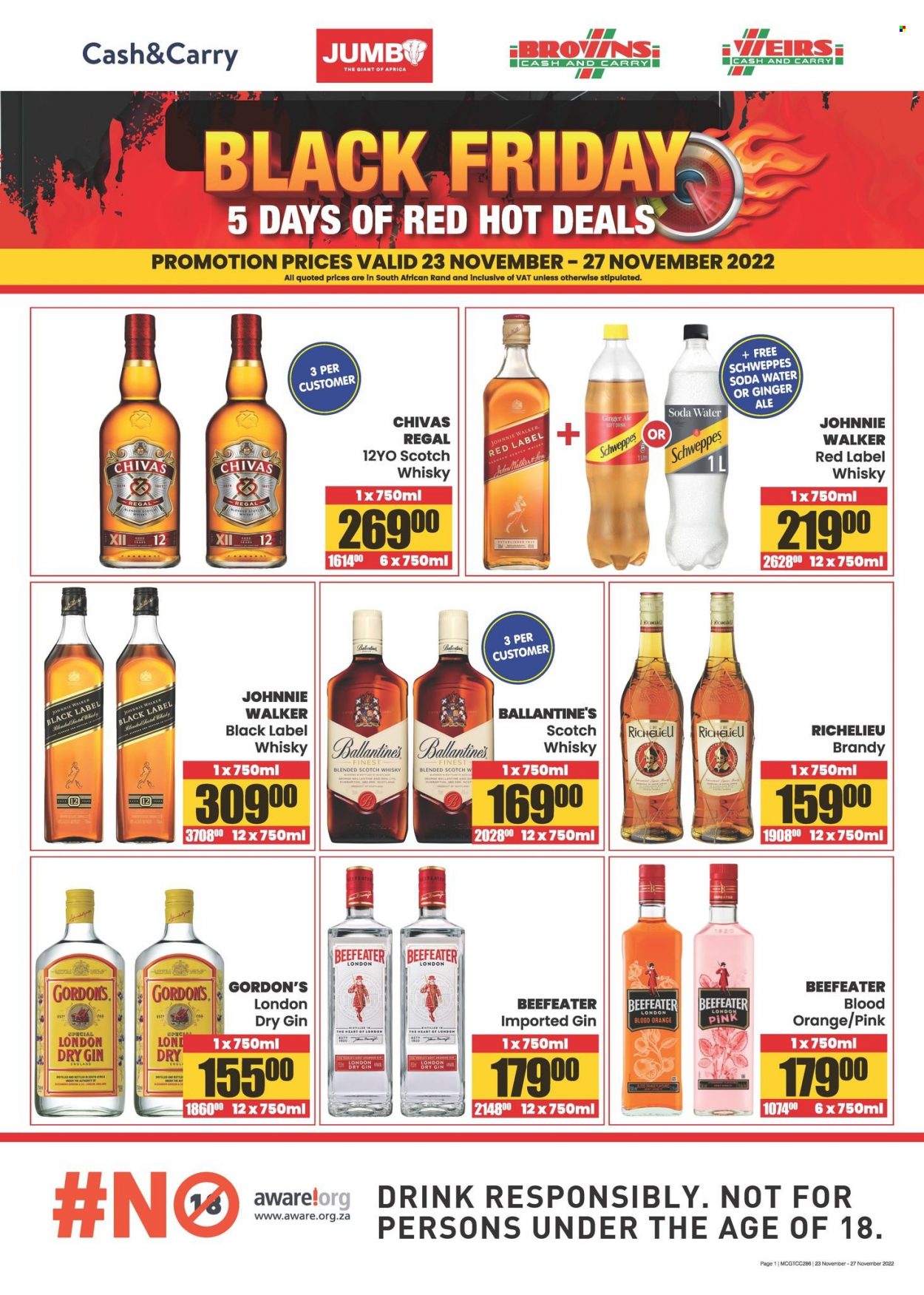 Jumbo Cash & Carry specials - 23/11/2022 - 27/11/2022. Page 1