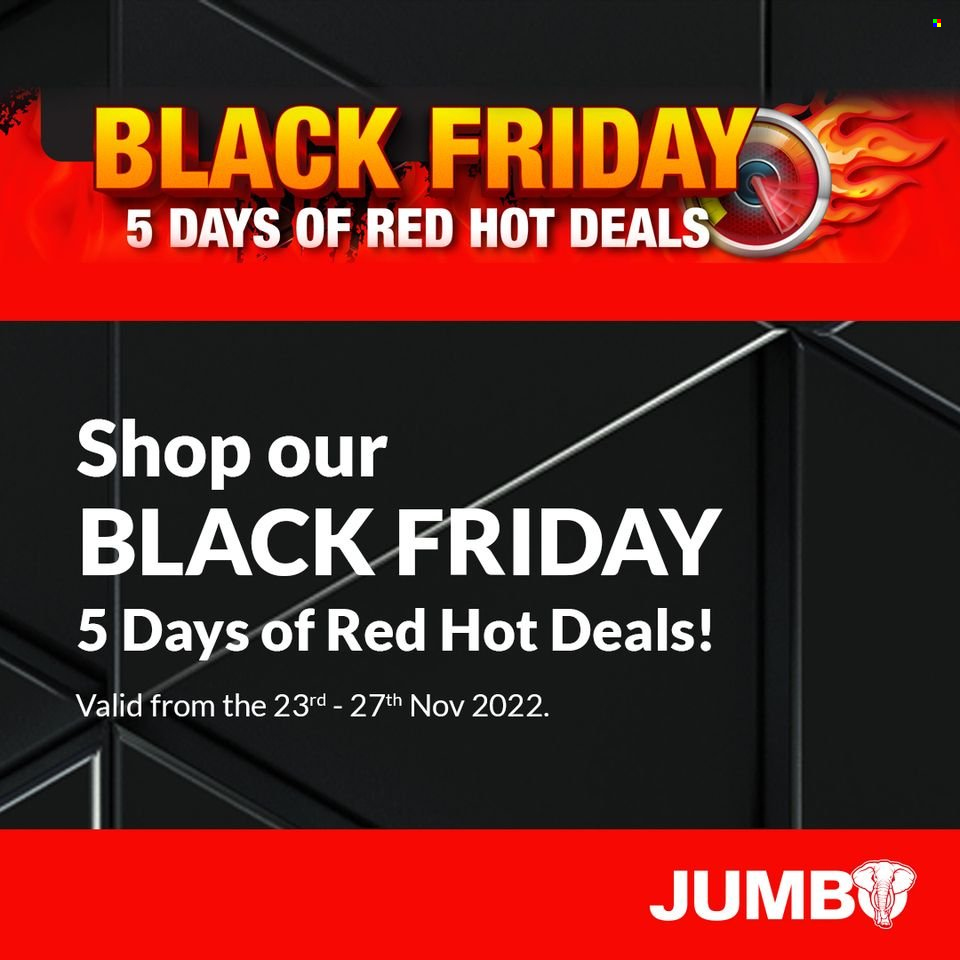 Jumbo Cash & Carry specials - 23/11/2022 - 27/11/2022. Page 1