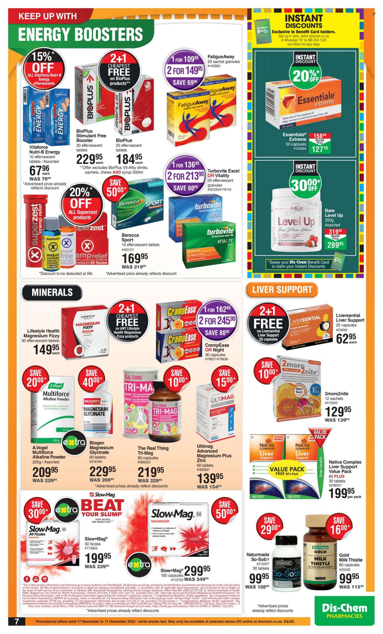 Dis-Chem specials - 17/11/2022 - 11/12/2022. Page 7