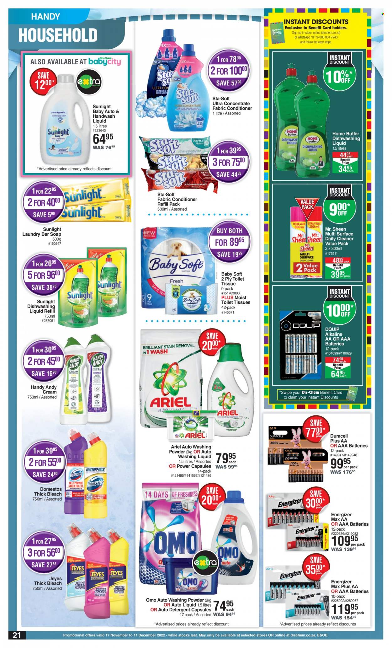 Dis-Chem specials - 17/11/2022 - 11/12/2022. Page 21