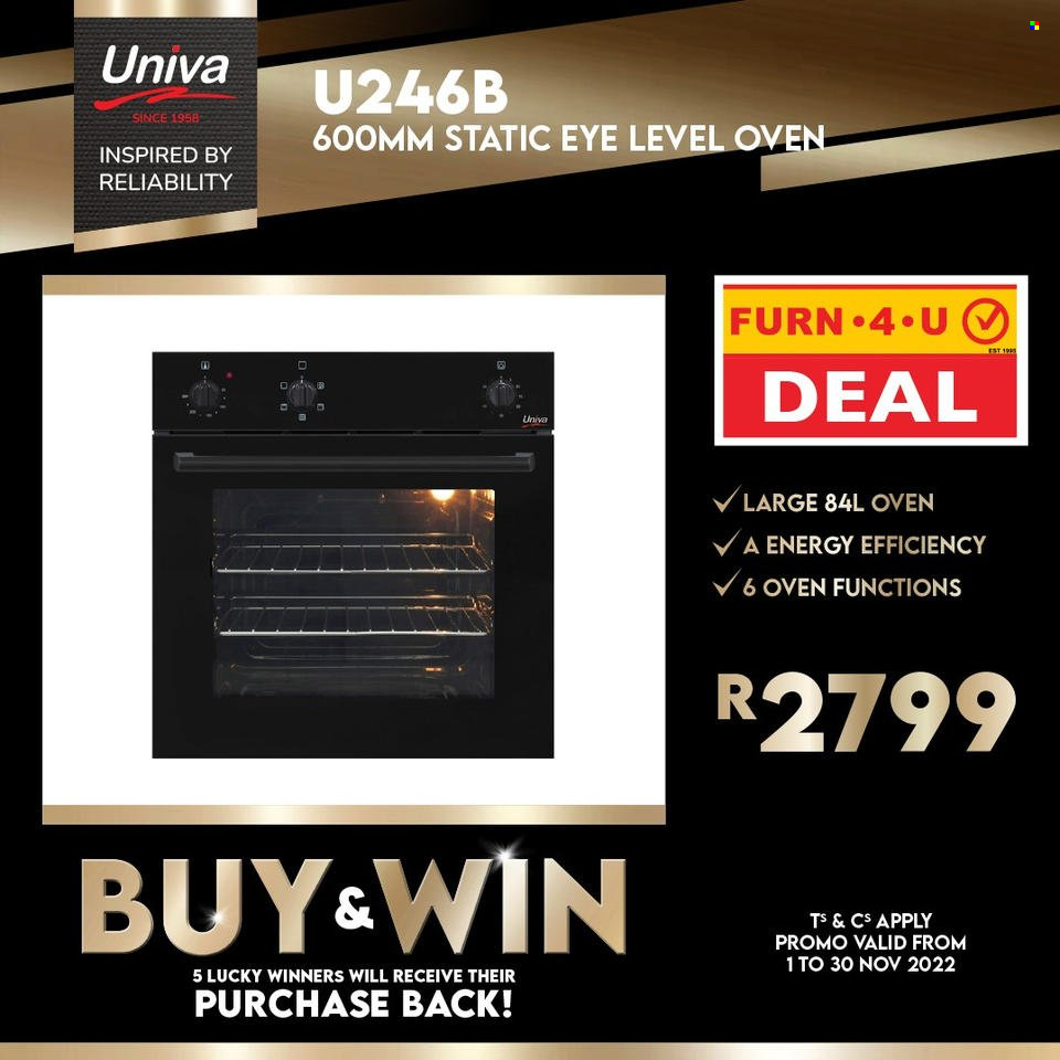 Furn 4 U specials - 01/11/2022 - 30/11/2022. Page 1
