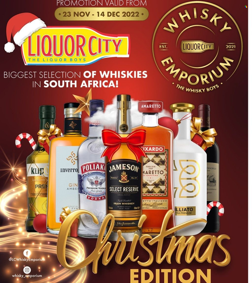 Liquor City specials - 23/11/2022 - 14/12/2022. Page 1
