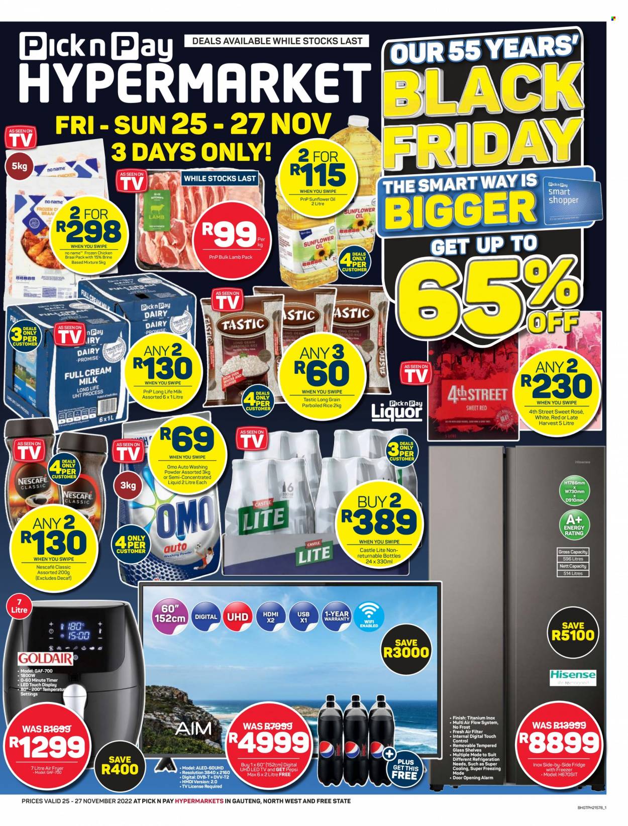 Pick n Pay Hypermarket specials - 25/11/2022 - 27/11/2022. Page 1