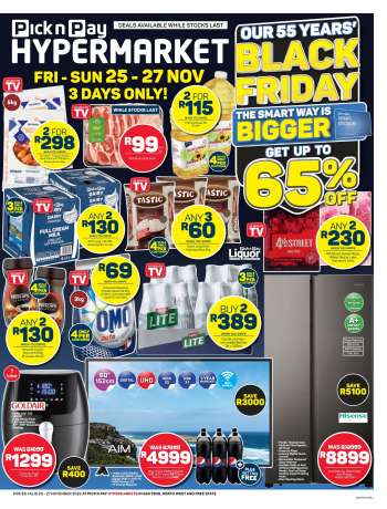 Pick n Pay Hypermarket catalogue  - 25/11/2022 - 27/11/2022.