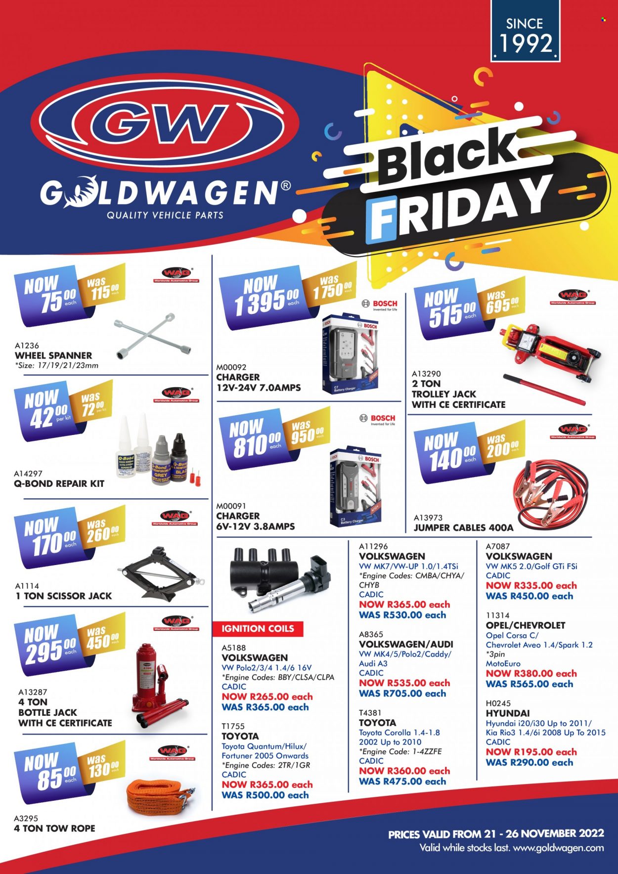 Goldwagen specials - 21/11/2022 - 26/11/2022. Page 1