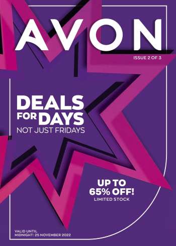 Avon catalogue  - 24/11/2022 - 25/11/2022.