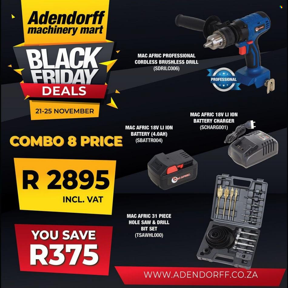 Adendorff Machinery Mart specials - 21/11/2022 - 25/11/2022. Page 3