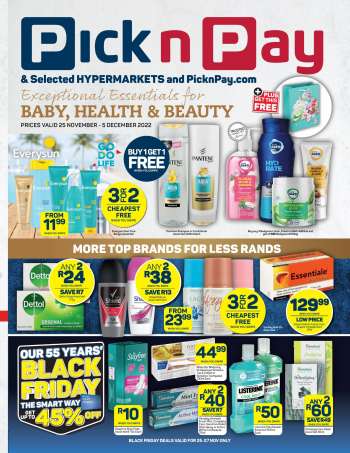 Pick n Pay catalogue  - 25/11/2022 - 05/12/2022.