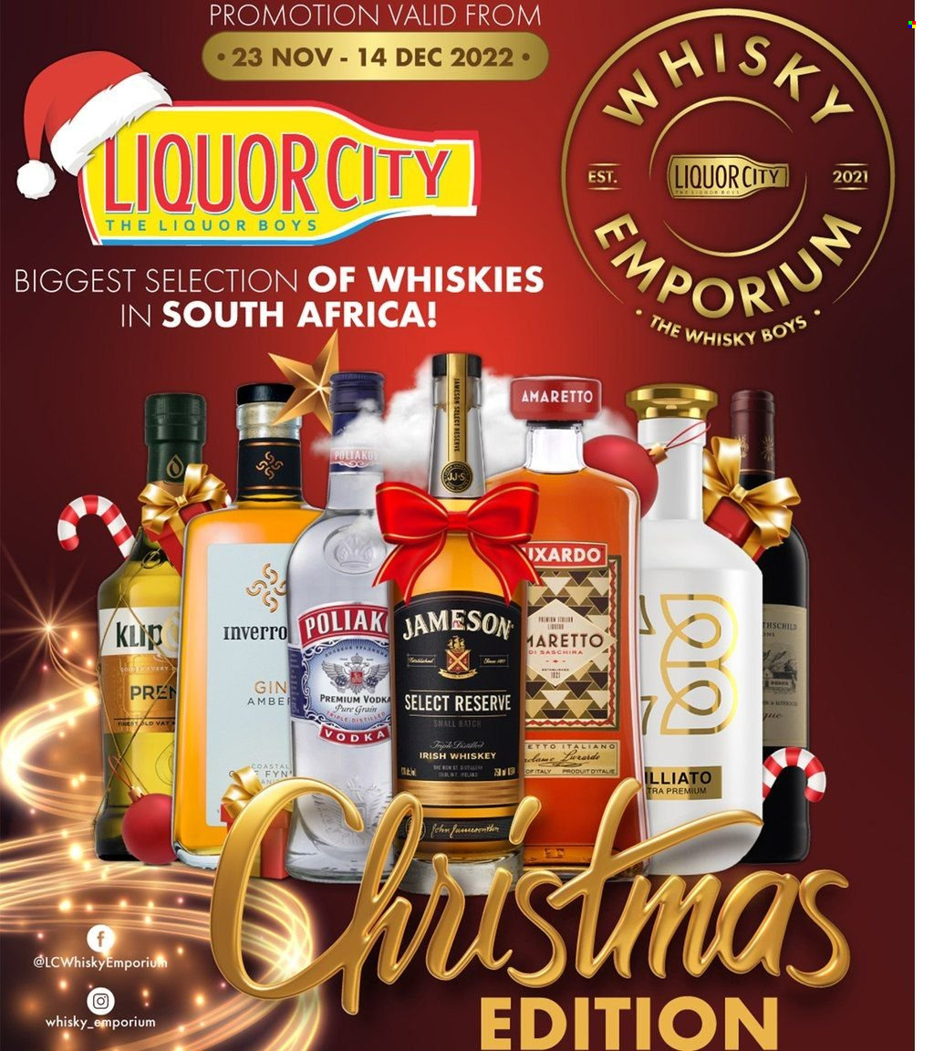 Liquor City specials - 23/11/2022 - 14/12/2022. Page 1
