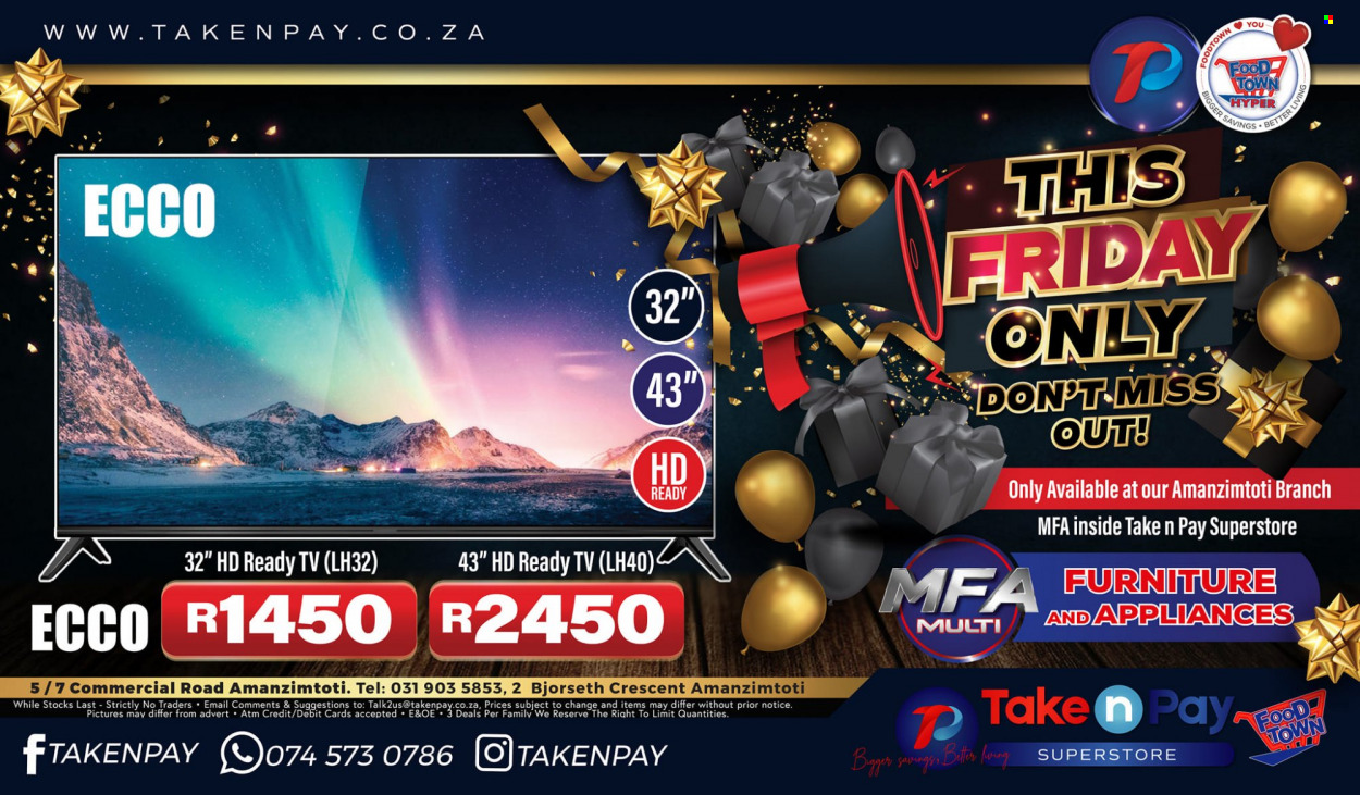 Take n Pay specials - 25/11/2022 - 25/11/2022. Page 1