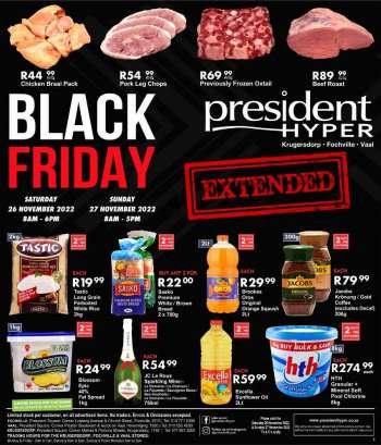 President Hyper catalogue  - 26/11/2022 - 27/11/2022.