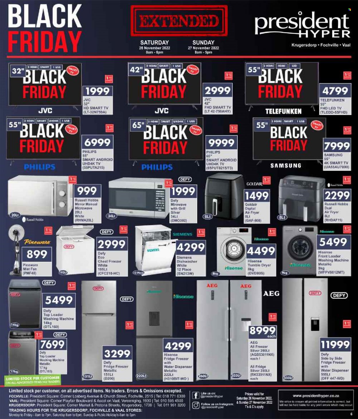 President Hyper specials - 26/11/2022 - 27/11/2022. Page 6