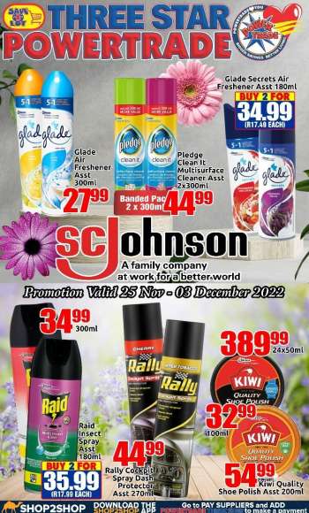 Three Star Cash and Carry catalogue  - 25/11/2022 - 03/12/2022.