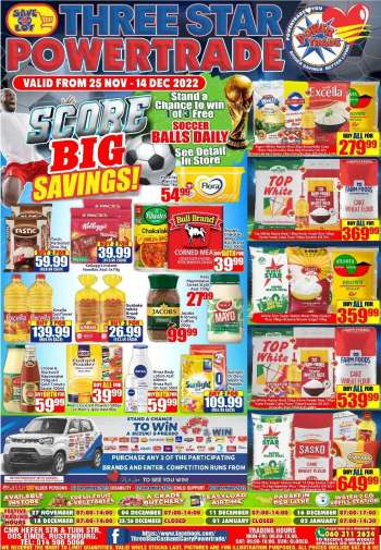 Three Star Cash and Carry catalogue  - 25/11/2022 - 14/12/2022.