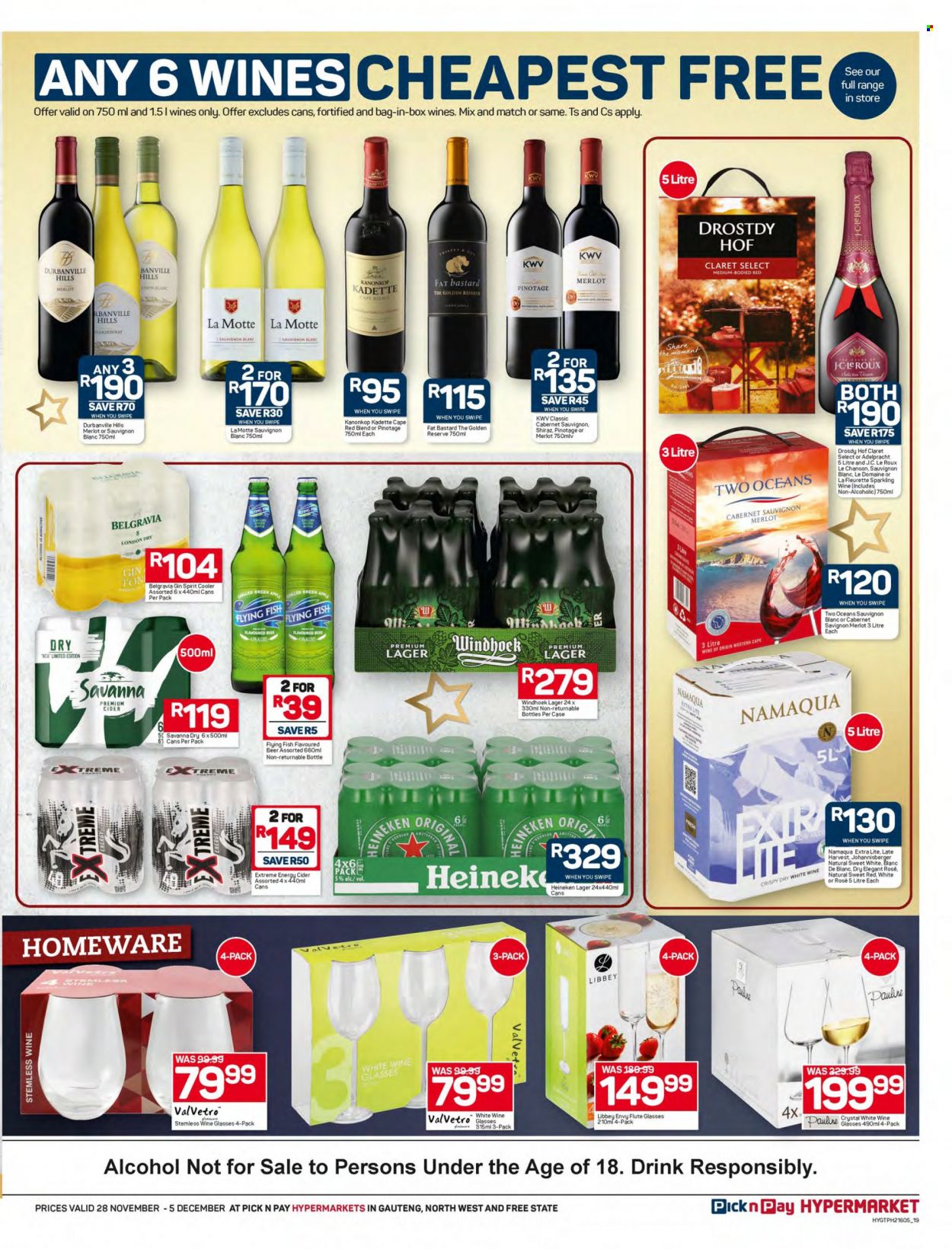 Pick n Pay Hypermarket specials - 28/11/2022 - 05/12/2022. Page 19