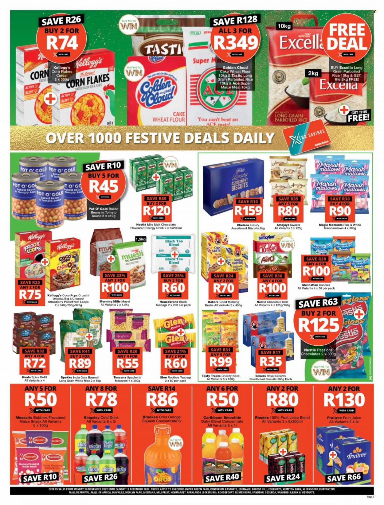 Checkers specials - 28/11/2022 - 11/12/2022. Page 3